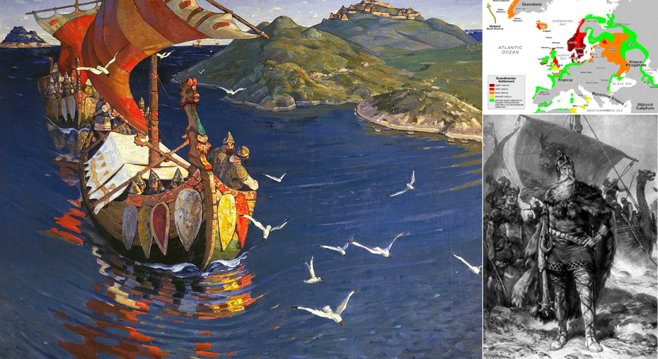 Norse Viking Scandinavian Nicholas Roerich from Overseas